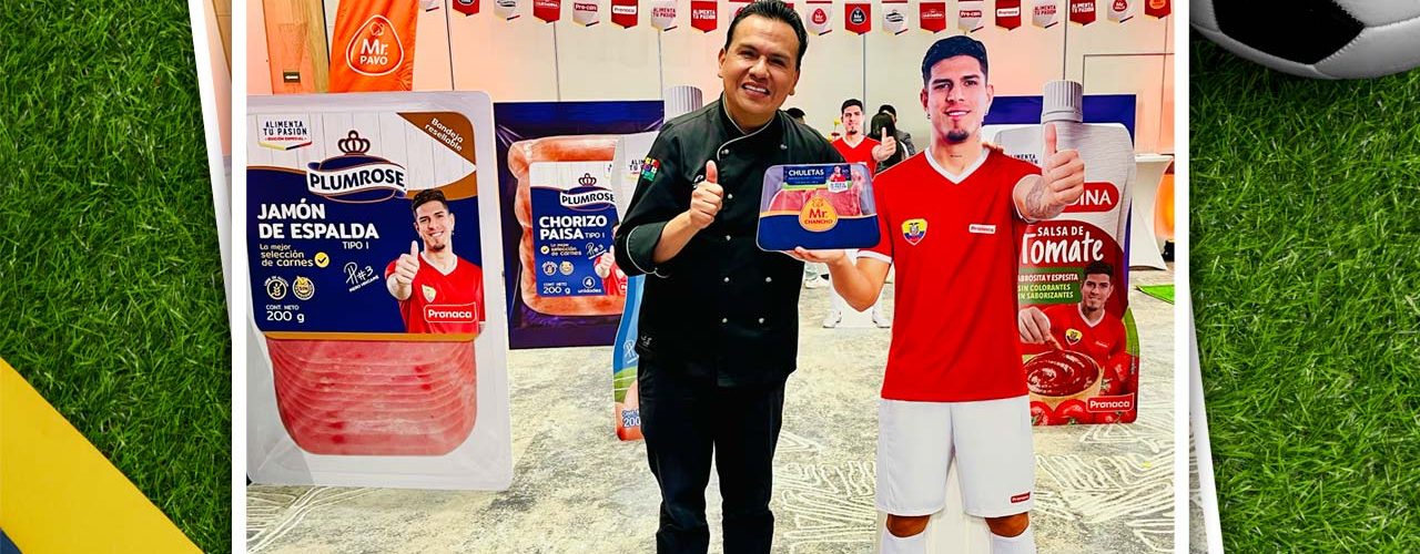 Piero Hincapié embajador de “Pronaca Alimenta tu Pasión”