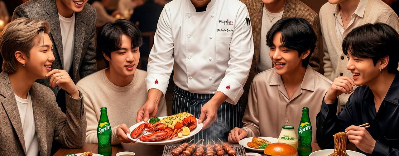 Siete platos, un solo lenguaje: Mi banquete privado para BTS