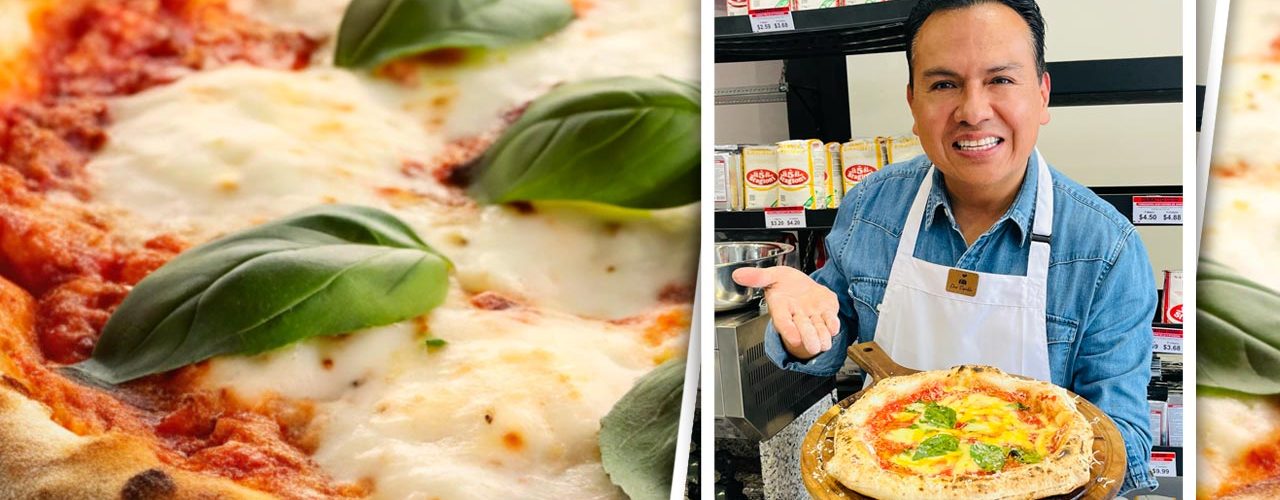 Una pizza hecha de técnica, fuego y tiempo